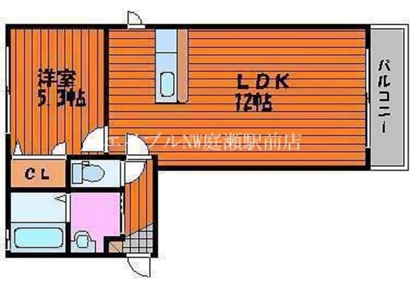 間取図 シャーメゾン・アイ弐番館