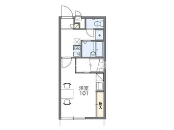 間取図 レオパレス総社南