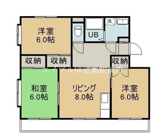 間取図 マスカットハイツＡ