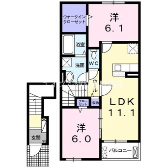 間取図 パークビサイドⅢ