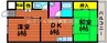 ニュートラルハイツ 2DKの間取り