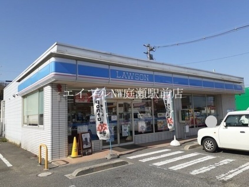 ローソン岡山辛川西店(コンビニ)まで160m ニューエルディムゆうＤ