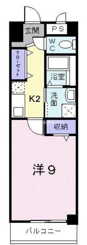 間取図 プラシード倉敷