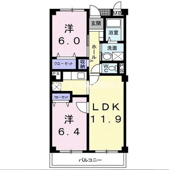 間取図 パラーシオ