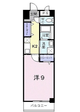 間取図 プラシード倉敷