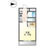 ウイステリア コート田ノ上Ⅱ 1Kの間取り