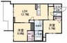 HIRA TERRACE 2LDKの間取り