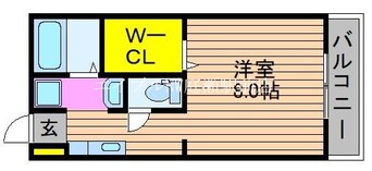 間取図 ミストラル庭瀬