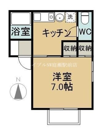 間取図 黒住コーポ