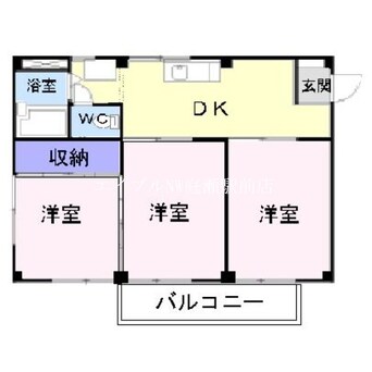 間取図 シティハイツ真野