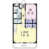 マンションエトランゼ 1LDKの間取り