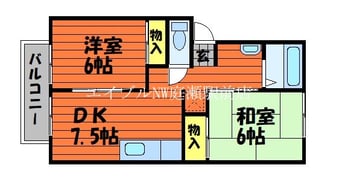間取図 セジュール梶谷