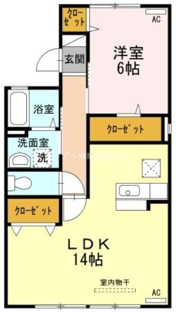 間取り図 コーポフダバ