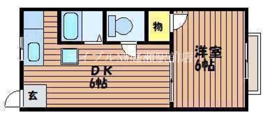 間取図 角南アパート