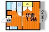 カーサ・アネイロ 1Kの間取り