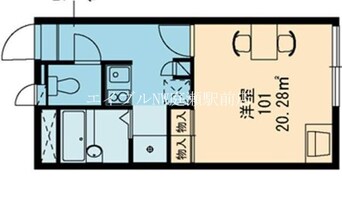 間取図 レオパレス平吉