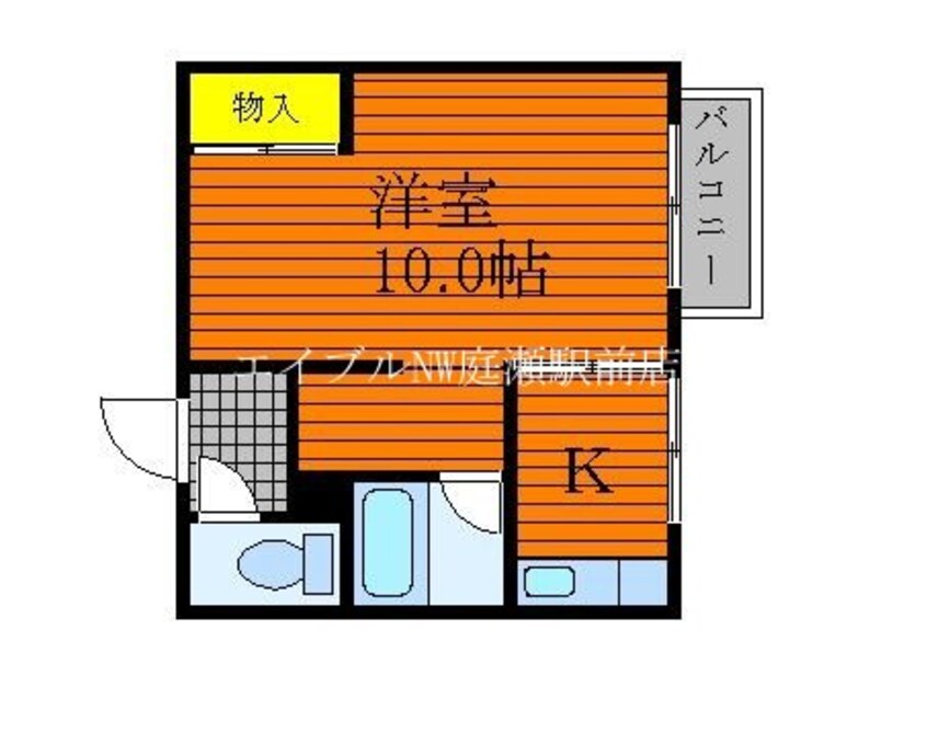 間取図 フレンズコーポ　PART5