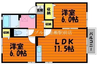 間取図 プレイス吉備路