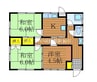 浦安南町戸建 3DKの間取り