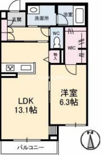 間取図 ロイヤルウイング