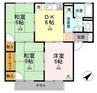 セリエ　A棟 3DKの間取り