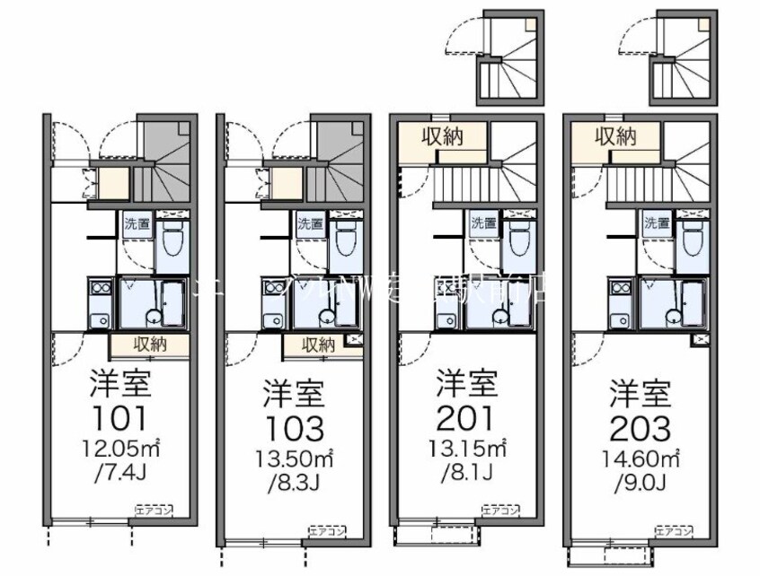 間取図 レオネクストグランドール門脇