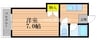 岸本コーポ　B 1Kの間取り
