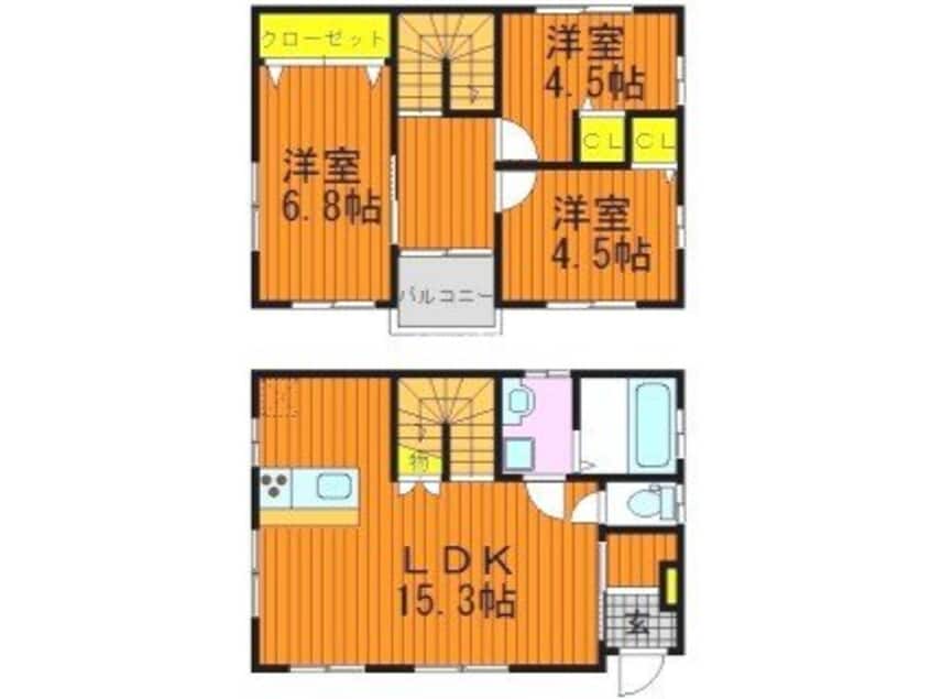 間取図 万成西町戸建
