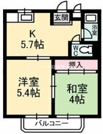 間取図 マンションフクミ