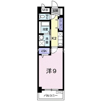 間取図 プラシード倉敷