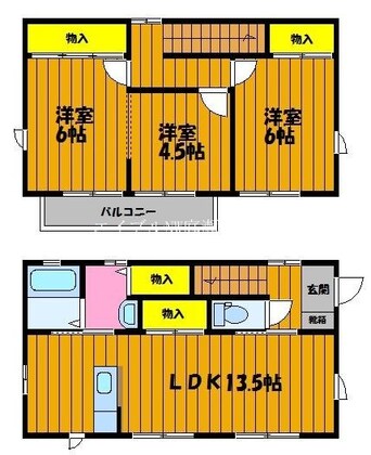 間取図 ブルーノクターンⅡ　