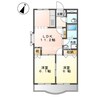 ロジュマン 2LDKの間取り