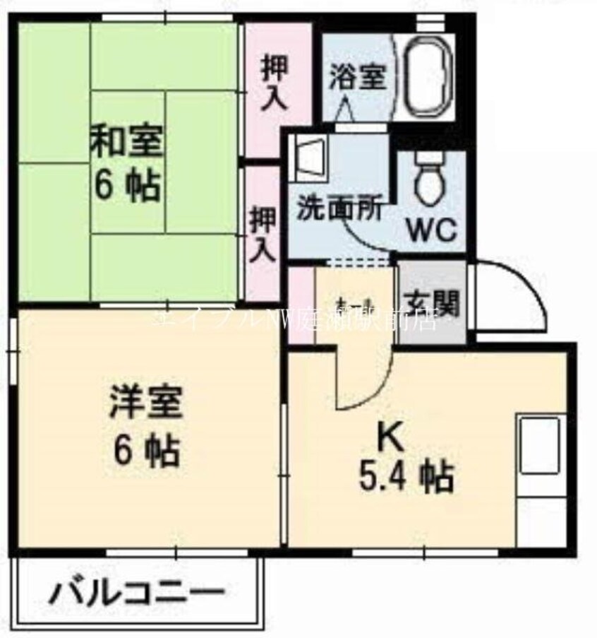 間取図 マーガレットハイツ