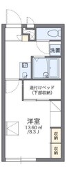 レオパレスグレースシャルマン 1Kの間取り