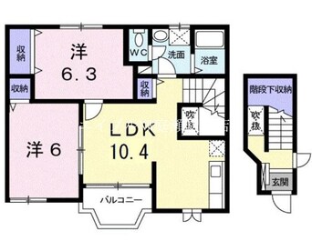 間取図 クレストールゆうＡ