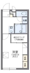 レオパレスコンチェルトＫ 1Kの間取り