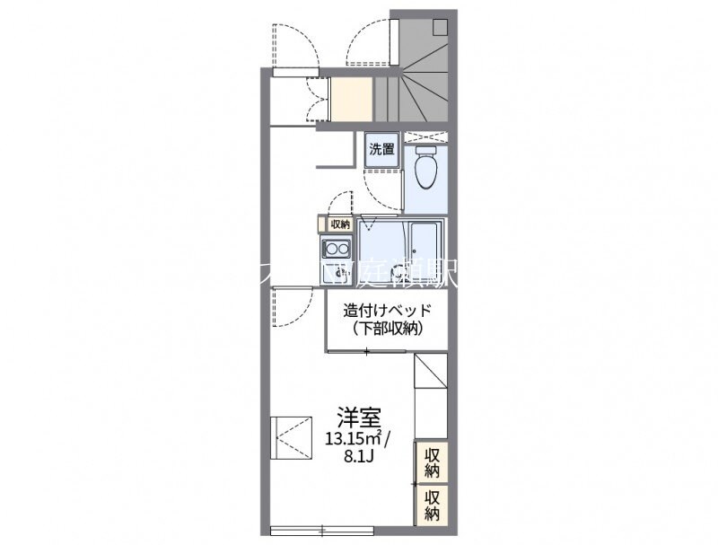 間取り図 レオパレスアステカ
