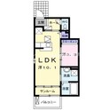 ラ・ベルコリーヌBの間取図