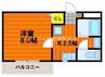 ＮＥＸＴ　Ⅲ 1Kの間取り