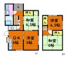 永瀬　貸住宅 4DKの間取り