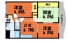 ピュアラ 3DKの間取り