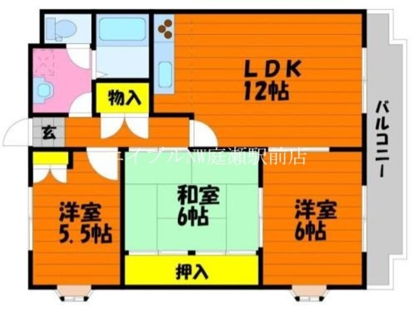間取図 ニューマリッチ有楽Ⅱ