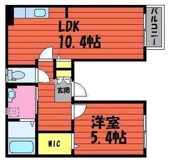 間取図 モンシャトー中央