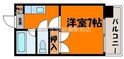 シャトレ平田の間取図