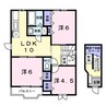 ブルグ中林 3LDKの間取り