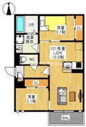 Regalest haruの間取図