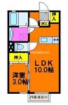 シルエーラ 1LDKの間取り