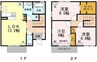 ハイマート 3LDKの間取り
