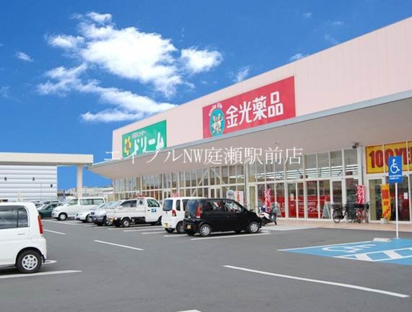 金光薬品大安寺店(ドラッグストア)まで1050m メゾンソレイユ