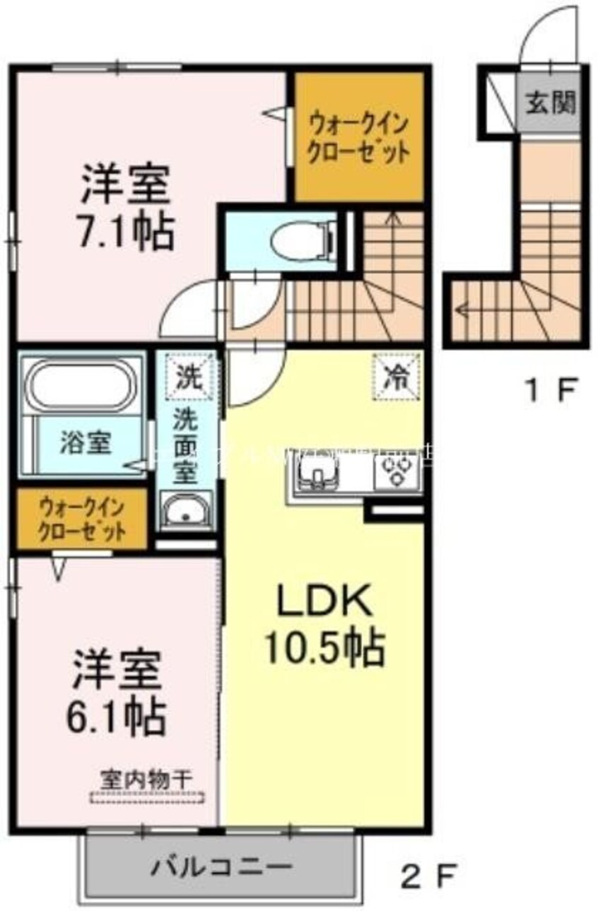 間取図 ルミエール　Ⅱ